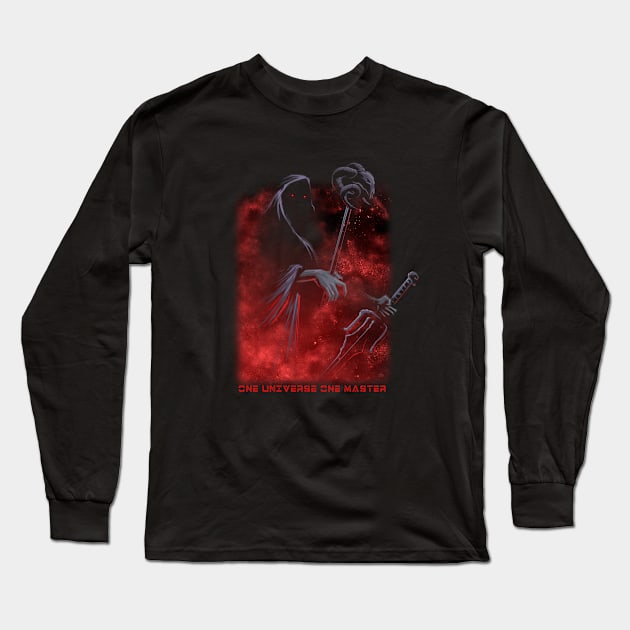 ONE UNIVERSE ONE MASTER Long Sleeve T-Shirt by mrpsycho